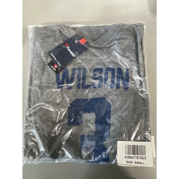 Fanatics NFL Seattle Seahawks Wilson 3 Heritage Short Sleeve T Shirt Mens S NEW - Picture 6 of 7